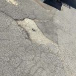 Before Image of Various Patch Repairs on Augusta St, Willetton, WA