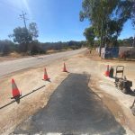 During Image of Asphalt Patch Repair in Wundowie, WA