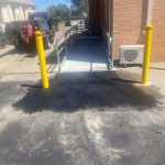 After Image of Asphalt Ramp Installation at the Northam Fire Station, WA