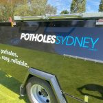 Potholes Sydney Truck