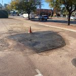 After Image of Red Asphalt Patch Repairs in Guildford, WA