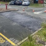 After Image of Asphalt Carpark Repair at Lynwood High School in Lynwood, WA