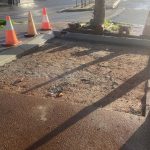 Before Image of Asphalt Carpark Repair in Northam, WA