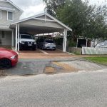 Before Image of Asphalt Driveway Crossover Resheet in Guildford, WA