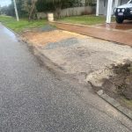 During Image of Asphalt Driveway Crossover Resheet in Guildford, WA