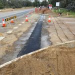 Completed Asphalt Road Trench Reinstatement for Dizza Communications in Wungong, Western Australia